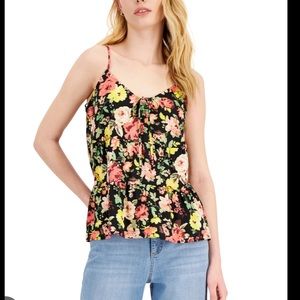 NWT International Concepts Pretty Pastel Nabi Garden Top